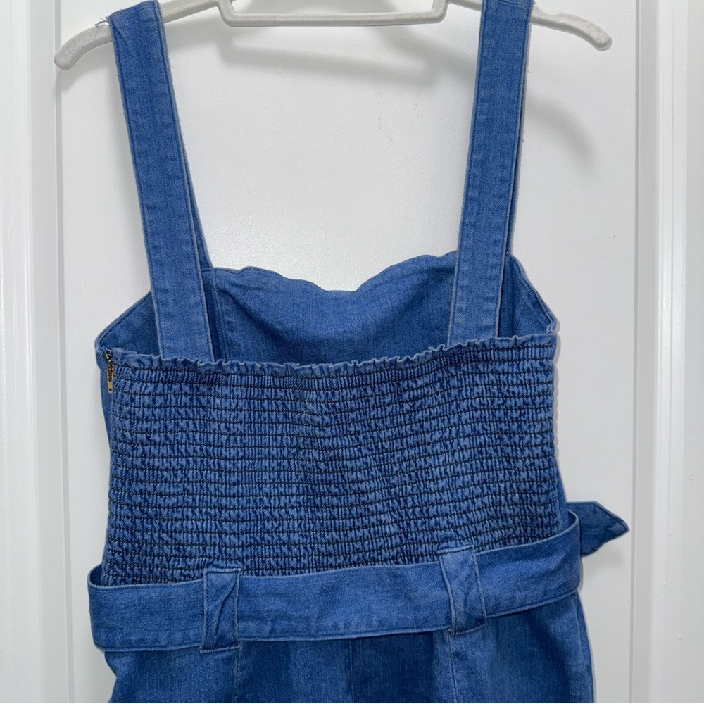 NWT Show Me Your MuMu Billings Dress Denim Mini Dress - Picture 7 of 9